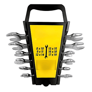 Jogo de chave Fixa 8 a 19mm 6 peças