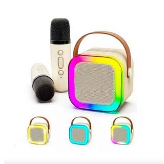 Caixa de som KARAOKE - K12 (2 MICROFONES)