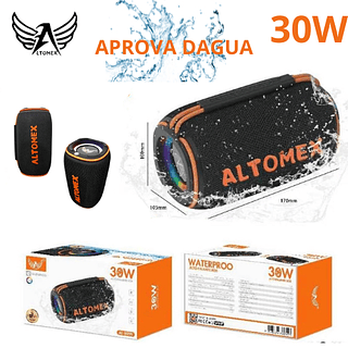 Caixa de som ALTOMEX RGB APROVA DAGUA 30W