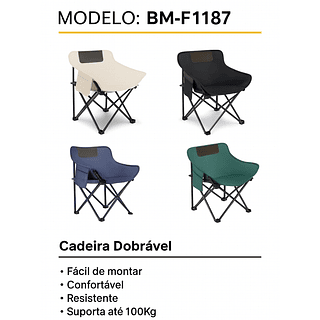 Cadeira Confortavel Dobravel B-max