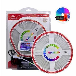 Fita Led com Luz de tira flexível de Néon 5M