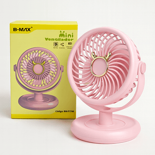 Mini Ventilador de Mesa 360°