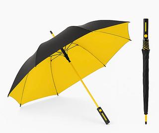 guarda chuva automatico preto tecido duplo grande reforcado com capa