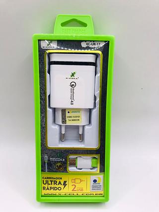 Carregador X-CELL ULTRA RÁPIDO 4.0A TYPO-C (1Q-3)