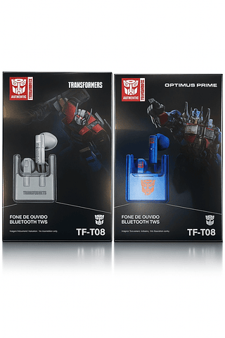 Fone de Ouvido Bluetooth TWS Transformers