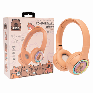 Fone Headset de Capivara Anti Ruído e Super Qualidade Som