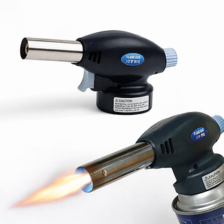 Maçarico CULINARIO portatil (foto ilustrativa modelo pode ir com poucos detalhes diferentes)