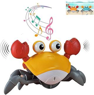 Brinquedo de caranguejo eletrico - (SEM GARANTIA)