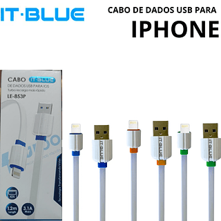 Cabo de dados USB para IPHONE 1M