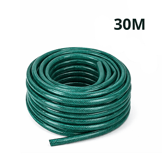 Mangueira de Jardim 30 Metros PVC Reforçado com Bico e Acessórios