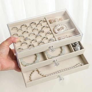 CAIXA DE JÓIAS 3 NÍVEIS