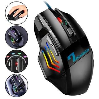 Mouse gamer com fio Anúbis V4/X7