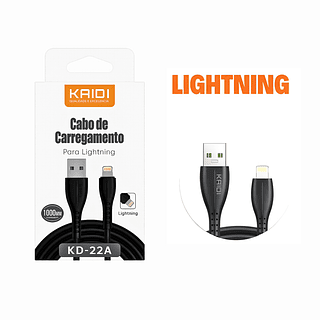 Cabo de carregamento 1m Ios KAID