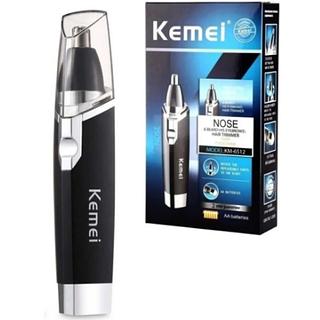 Maquininha De Tirar Pelos Nariz E Orelha Kemei