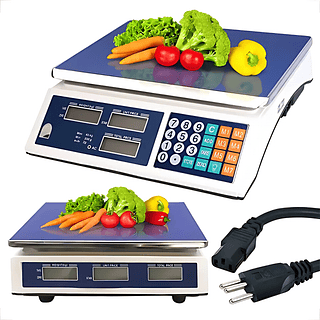 Balança Eletrônica Digital 40 Kg Bivolts 110v/220v