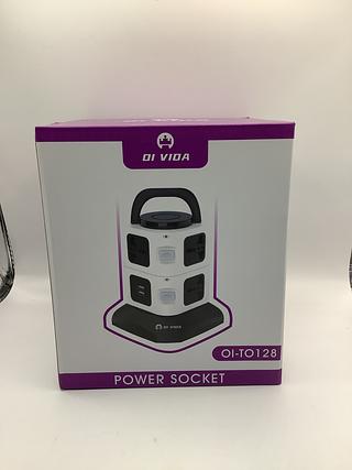 Torre de tomada com 7 saídas e 2 USB