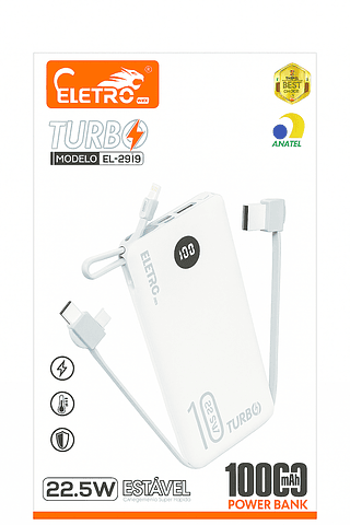 Power Bank Turbo 10000mAh ELETRO