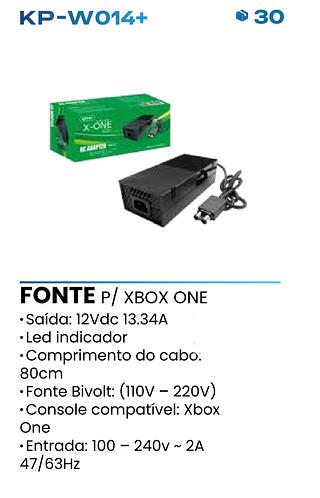 Fonte X-ONE SLIM Bivolt 110v 220v 165w KNUP