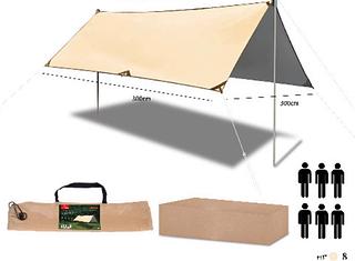 Lona P/Acampamento pode ate 6pessoas 3M*3M