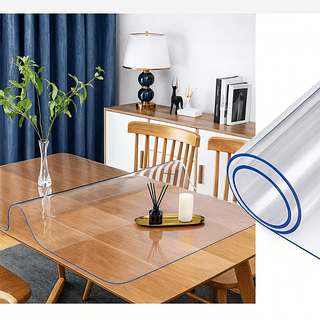Toalha Protetora de Mesa Super Resistênte PVC Cristal