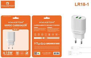 Carregador de saquinho 15w 2usb sacola V8