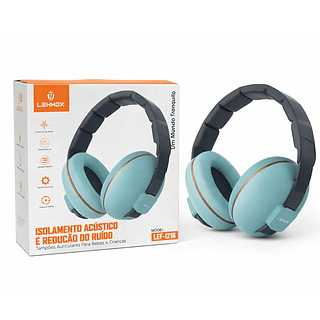 Abafador de Ruídos com Isolamento Acústico Infantil - Cores Variadas