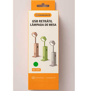 Luminária De Mesa Portátil Powerbank Recarregável Usb