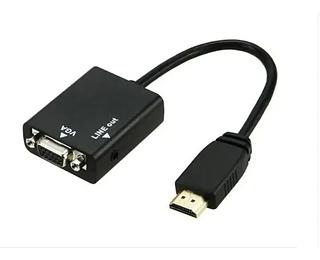 Conversor Hdmi Para Vga Com Saída P2 De Áudio