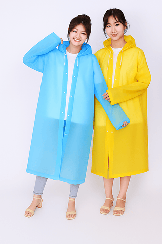 Capa de Chuva Impermeável ADULTO Colorida Enviadas Aleatoriamente