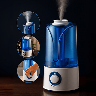 Umidificador de AR e Aromatizador 3,5L Oasis