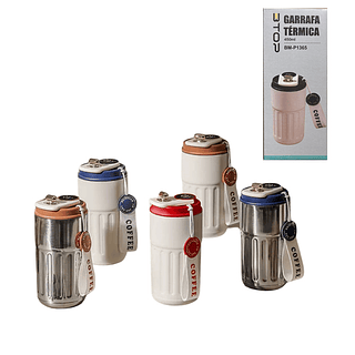 Garrafa Stainless Steel Vacuum Coffe Mugs 460ML (SEM GARANTIA)