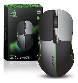 Mouse Gamer Anúbis LED recarregável