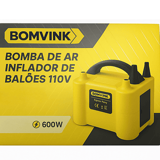 Bomba Elétrica Para Inflar Globos Doble Inflador * 220V *
