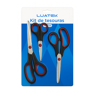 Kit tesoura com 3 pc
