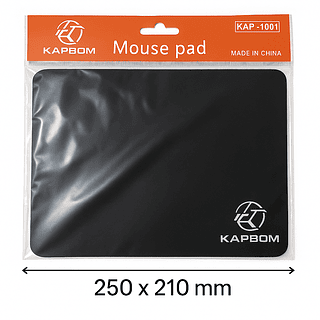 Mouse Pad Liso KAPBOM PRETA