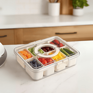 Organizador de Geladeira 8 Divisórias com alça