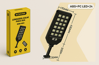 Luminária Solar para Rua