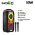 Caixa de som com microfone e controle Karaoque 50W