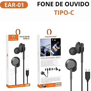 Fone de ouvido TIPO-C