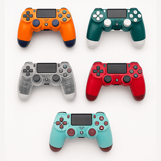 Controle para PS4 Sony Personalizado SEM FIO (ENVIADOS ALEATOREAMENTE)