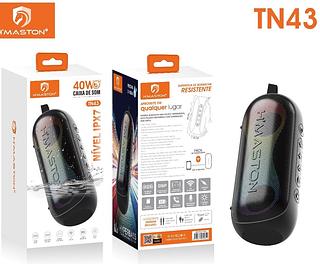 Caixa de som 40W nivel IPX7