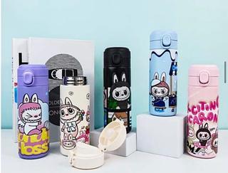 Garrafa térmica infantil LABUBU 400ML (ENVIADOS ALEATÓRIAMENTE)