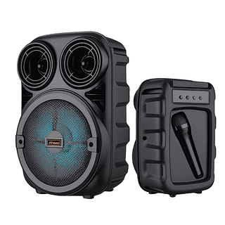 Caixa De Som Bluetooth Oscar Box Com Microfone Xtrad