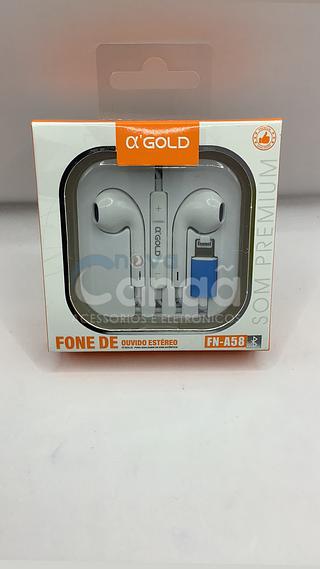 Fone iPhone A’gold entrada iphone