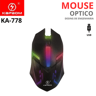 Mouse Óptico RGB