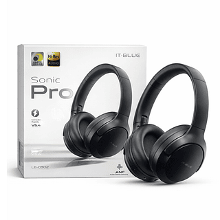 Fone Headset sem fio Sonic Pro ANC V5.4