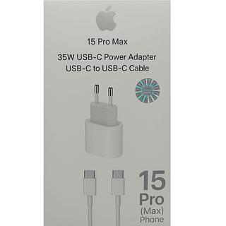 Carregador 15 pro max 35W Tipo-c tipo-c (