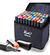 Kit Canetinha Ponta Dupla 80 CORES