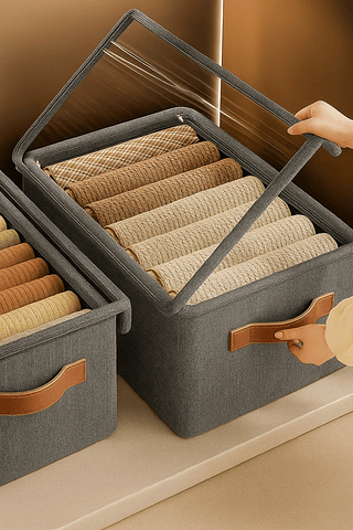 Organizador de Roupas com Ferro e Tampa