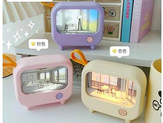 Luz Noturna Fofa De TV USB 2 Níveis